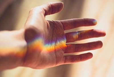 hand reaching